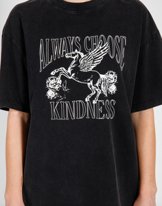 BRUNETTE THE LABEL - The ALWAYS CHOOSE KINDNESS Oversized Boxy Tee