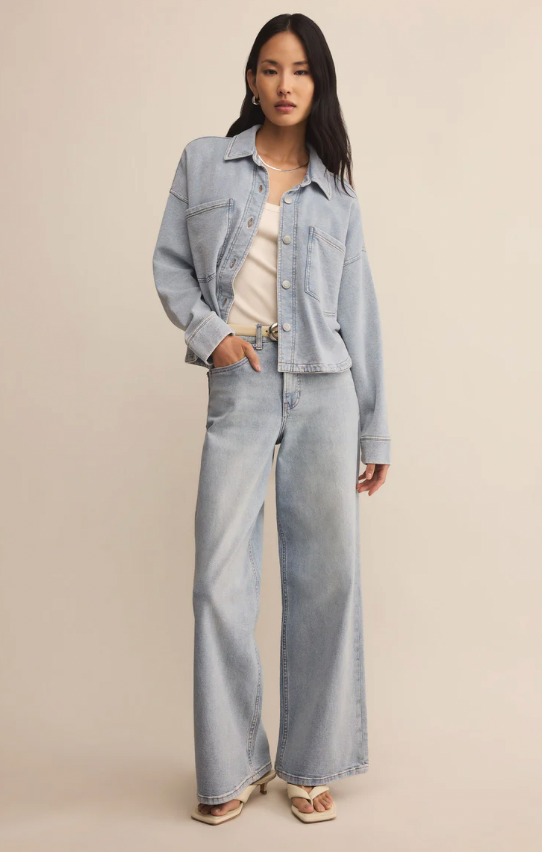 Z SUPPLY - All Day Cropped Knit Jacket – Mini Citizen Z SUPPLY - All Day Cropped Knit Jacket – Mini Citizen