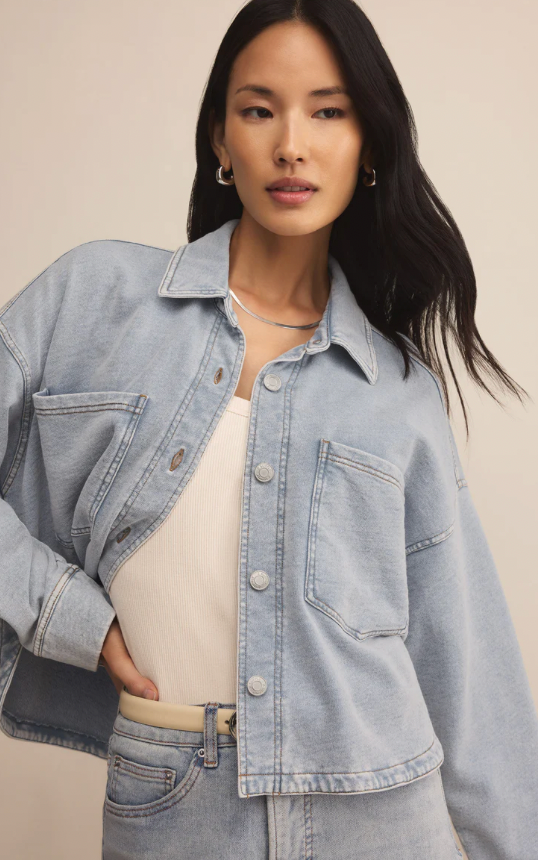Z SUPPLY - All Day Cropped Knit Jacket – Mini Citizen
