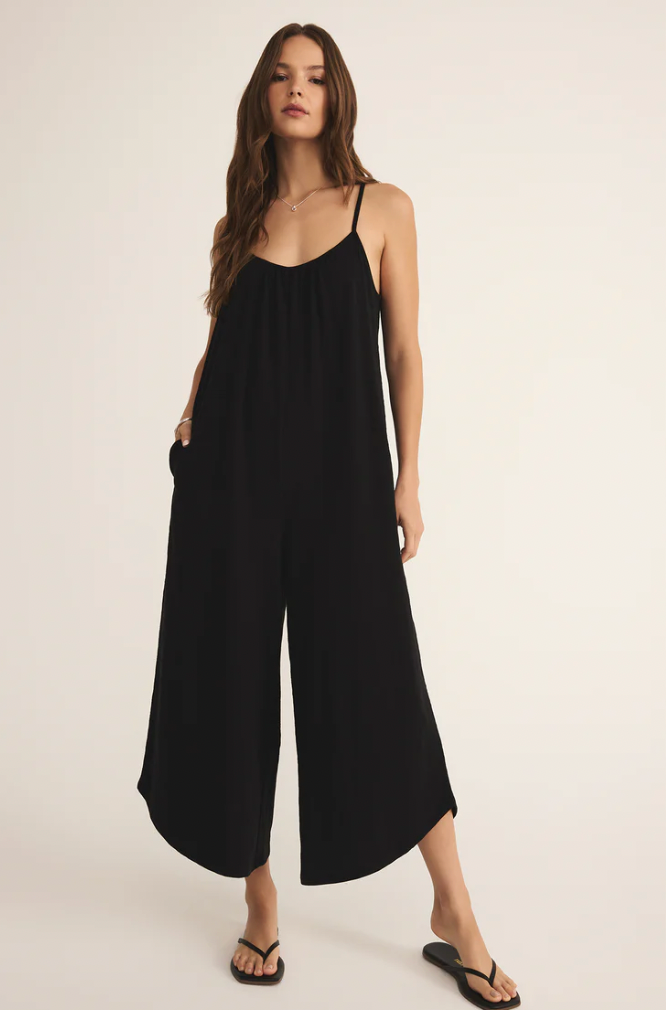 Z SUPPLY - Textured Flared Jumpsuit – Mini Citizen