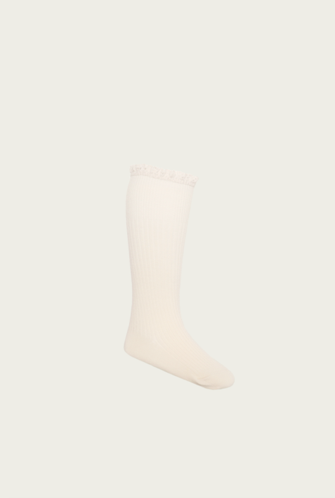 JAMIE KAY - Frill Sock | Milk