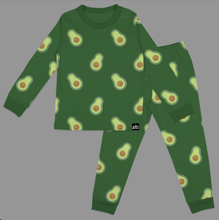 WHISTLE FLUTE Kawaii Avocado Pyjama Mini Citizen