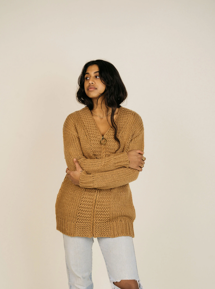 ESIÓ Contour knit cardigan Contour knit cardigan - ESIÓ official