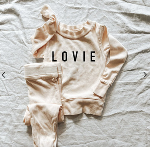 FORD & WYATT - Kids LOVIE Quartz Pajama Set