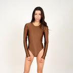 RD STYLE - Roxi High Crewneck Longsleeve | Copper