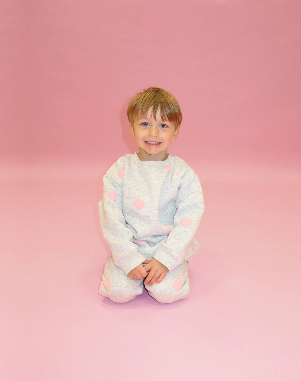 BRUNETTE THE LABEL - Little Babes ALL OVER HEART Jogger