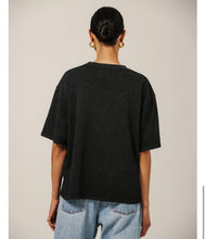 BRUNETTE THE LABEL - Boxy Tee | Washed Black