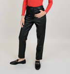 RD STYLE - Kennedy Vegan Leather 5-Pocket Cropped Pant