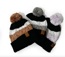 LITTLE BIPSY - Chunky Pom Beanie | Nutmeg