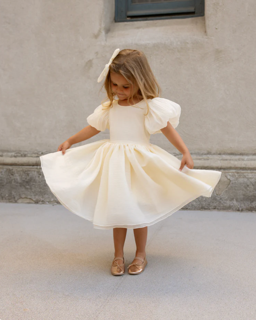 NORALEE - Sofia Dress  Ivory – Mini Citizen