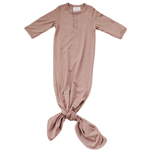 MEBIE BABY - Dusty Rose Bamboo Knot Gown