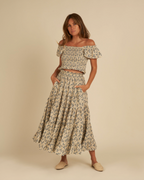 RYLEE & CRU - Zayla Top | Blue Ditsy