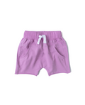 LITTLE BIPSY - Raw Edge Harem Short | Electric Purple