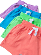 LITTLE BIPSY - Raw Edge Harem Short | Electric Purple