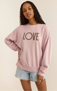 Z SUPPLY - LOVE Sunday Sweatshirt