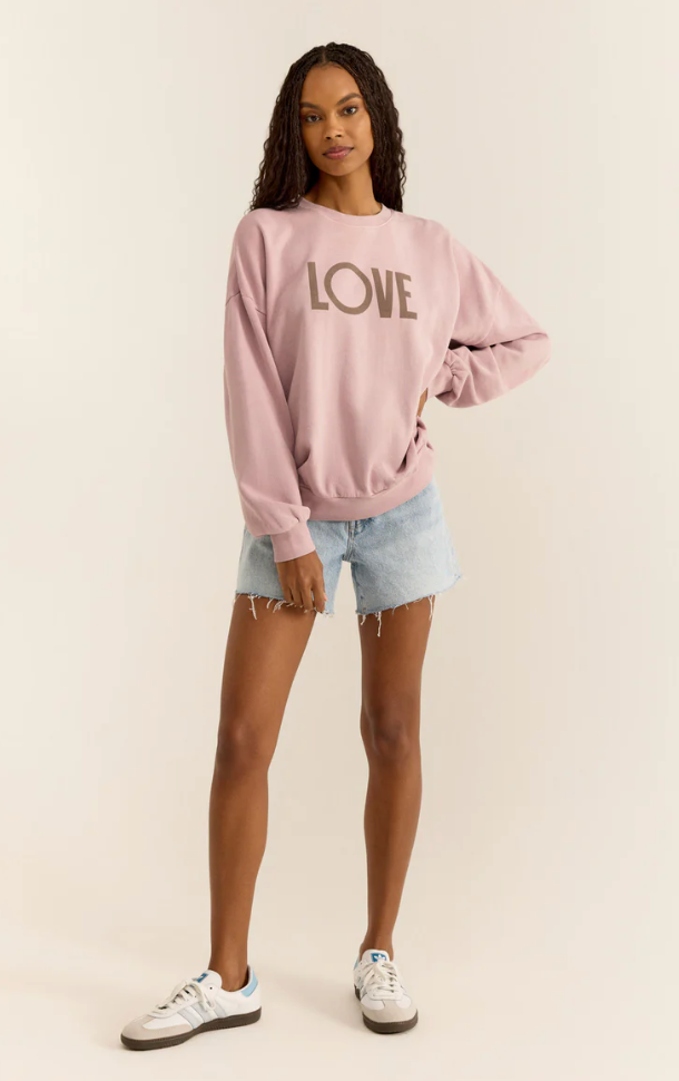 Z SUPPLY - LOVE Sunday Sweatshirt