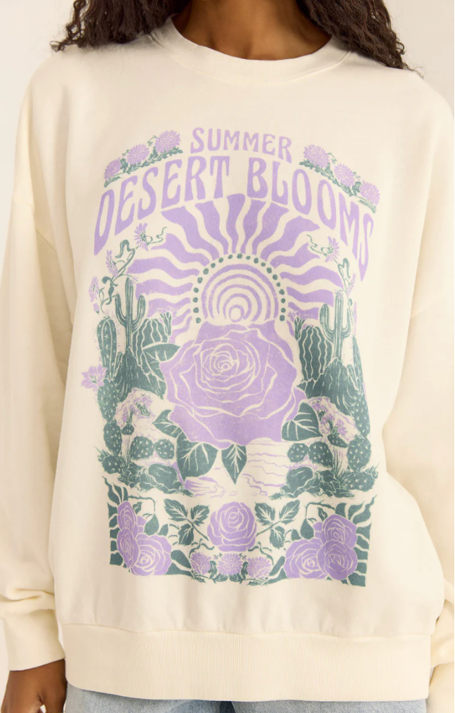 Z SUPPLY - BLOOMING Sunday Sweatshirt
