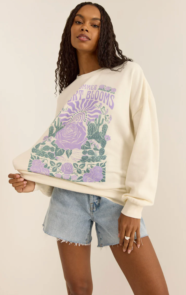 Z SUPPLY - BLOOMING Sunday Sweatshirt