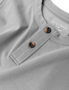 LITTLE BIPSY - Jersey Henley Tee