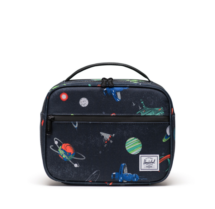 HERSCHEL Pop Quiz Lunch Box Space Adventure Mini Citizen