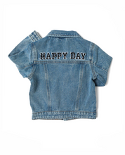 LITTLE BIPSY - "Happy Day" Denim Jacket