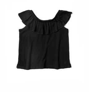 LITTLE BIPSY - Ruffle Bamboo Tank