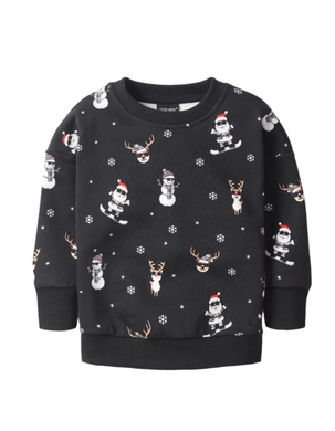 LITTLE BIPSY - Santa & Friends Crewneck