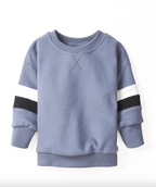 LITTLE BIPSY - Elevated Stripe Crewneck