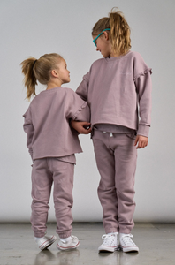 LITTLE BIPSY - Ruffle Crewneck