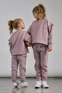 LITTLE BIPSY - Ruffle Sweatpants