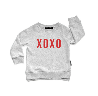 LENOX JAMES - XOXO Sweatshirt | Ash Grey