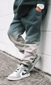 LITTLE BIPSY - Ombre Elevated Sweatpants | Nightfall