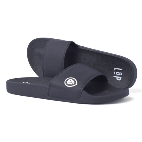 LP APPAREL - Slide Sandals | B&W