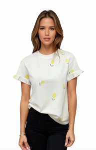 PRIV - Elodie Ruffle Tee