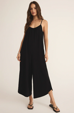 Z SUPPLY - Textured Flared Jumpsuit