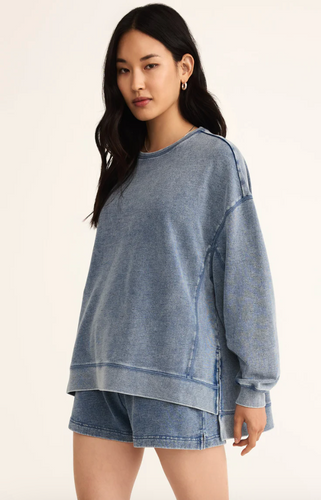 Z SUPPLY - Knit Denim Modern Weekender
