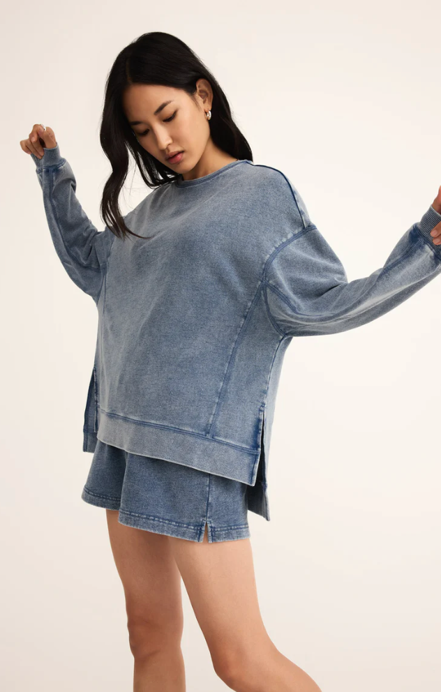 Z SUPPLY - Knit Denim Modern Weekender