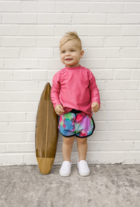 LITTLE BIPSY - Kids Neon Swimshorts