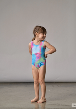 LITTLE BIPSY - Girls Neon Swimsuit