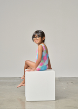 LITTLE BIPSY - Girls Neon Swimsuit