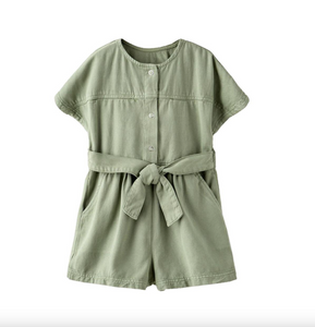 SILVER JEANS CO. - Girls Front Snap Romper