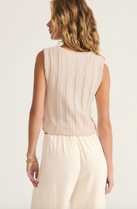 Z SUPPLY - Calan Rib Sweater Cropped Tank