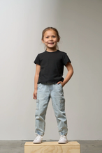 LITTLE BIPSY - Cargo Denim Jogger
