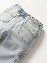 LITTLE BIPSY - Cargo Denim Jogger
