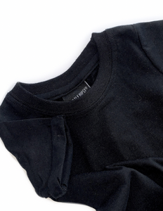 LITTLE BIPSY - Basic Black Tee | Black