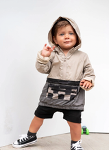 LITTLE BIPSY - Check Block Windbreaker