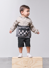 LITTLE BIPSY - Check Block Windbreaker