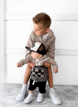 LITTLE BIPSY - Check Block Windbreaker