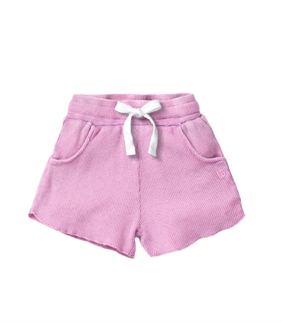 LITTLE BIPSY - Waffle Short | Purple
