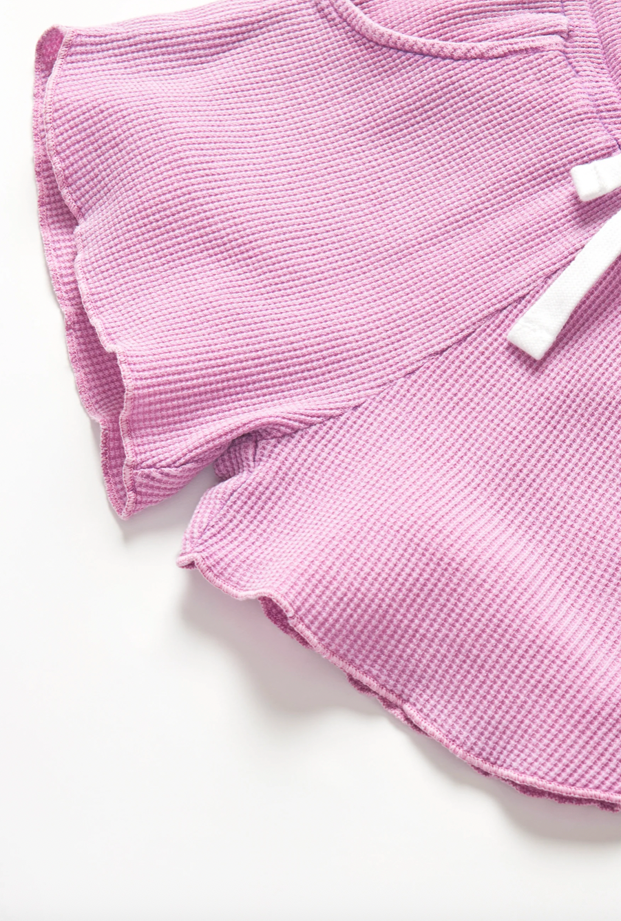 LITTLE BIPSY - Waffle Short | Purple